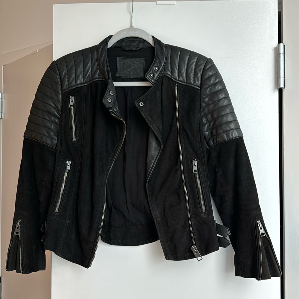 All Saints Leather Jacket
